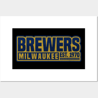 Milwaukee Brewers 01 Posters and Art